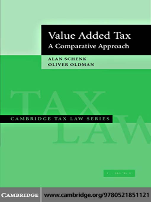 Title details for Value Added Tax by Alan Schenk - Available